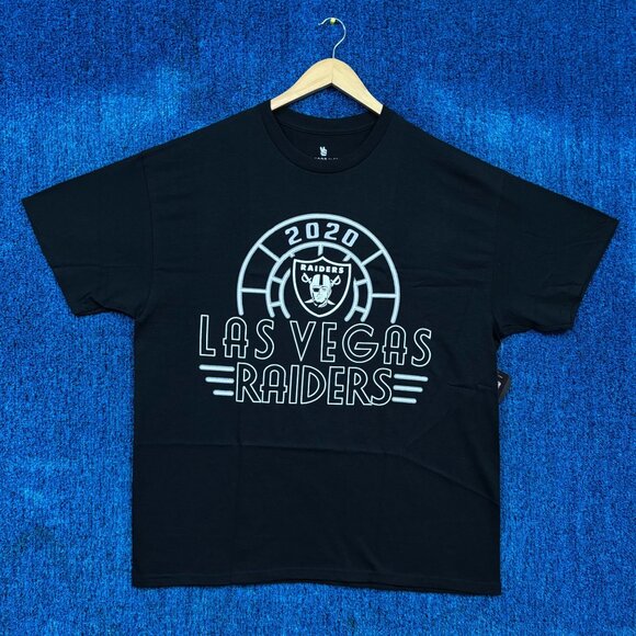 NFL AFC Raiders “2020 Las Vegas Raiders” T-Shirt Size XL - Picture 1 of 4